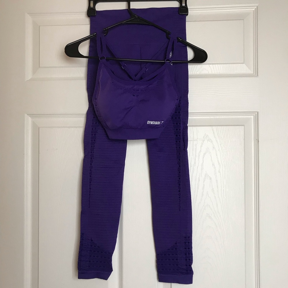 Gymshark energy seamless XS set